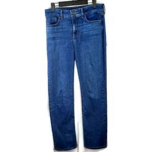 NYDJ Women's Marilyn Straight Leg Jeans Blue Size 6 Lift Tuck Technology